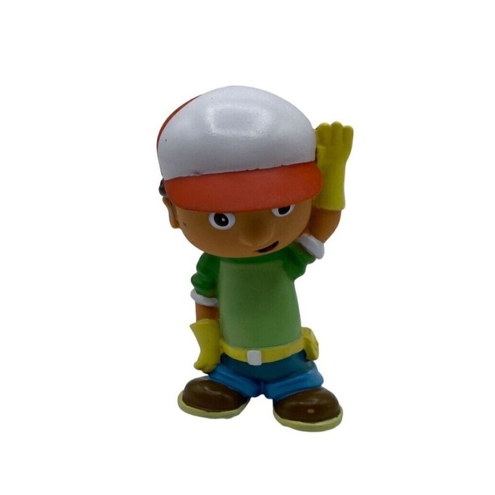 Disney Handy Manny Action Figure 3.75” Toy Play Baseball Cap Tool Belt Green